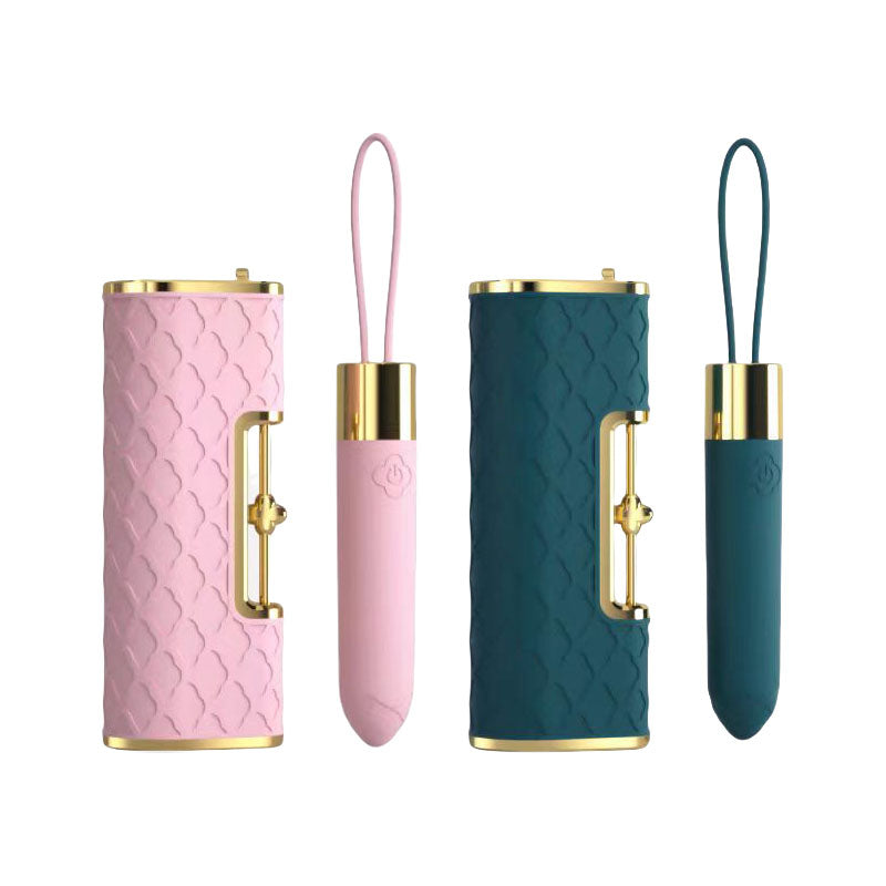 Heart lock lipstick vibrator