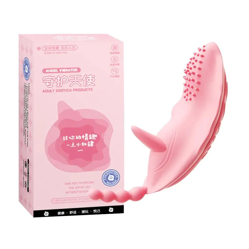 Pink Vibration Massager - Guardian Angel - style Wellness Tool
