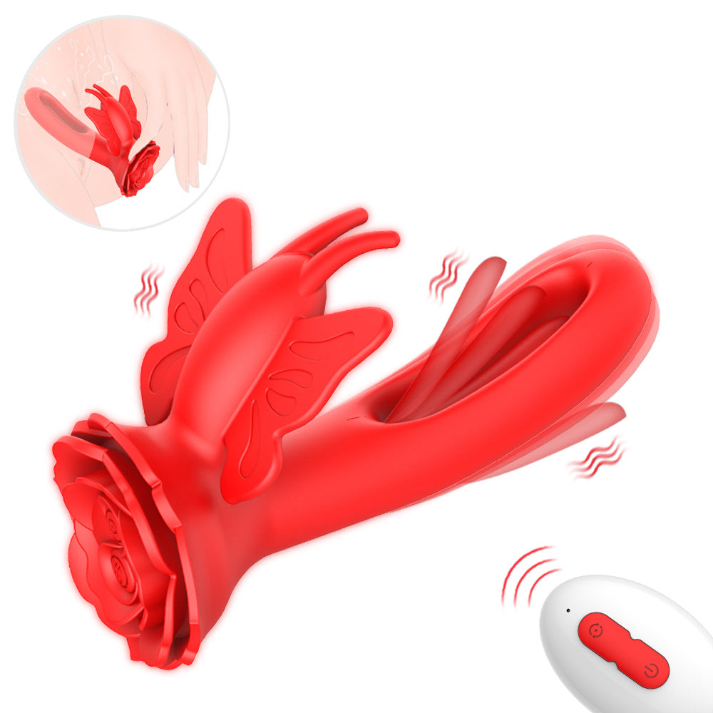Rose Remote Control Smart App Vibrating Massager