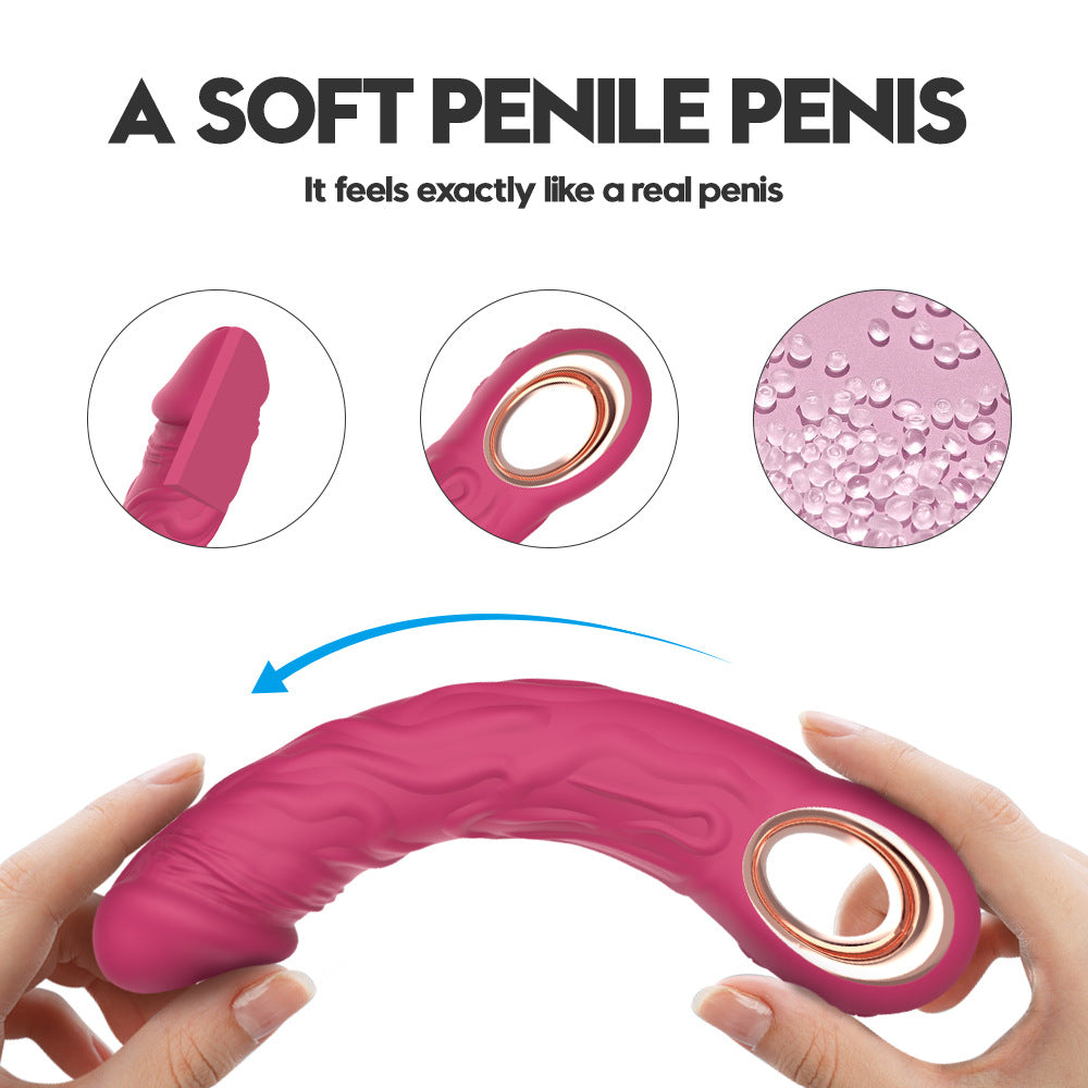 Silicone Body Massager - Realistic Texture & Flexibility