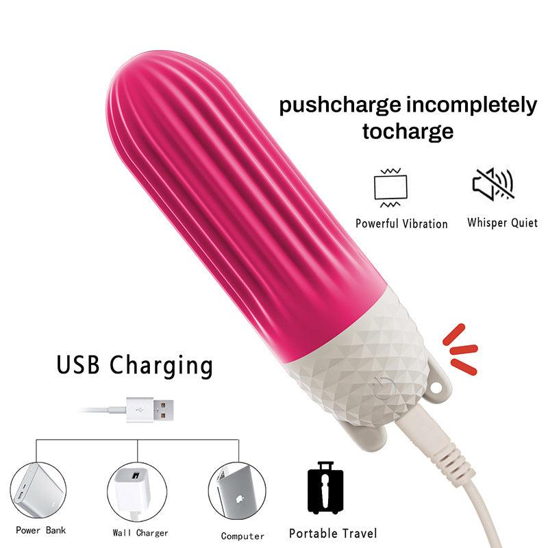 Safe Silicone Vibration Massagers - Multiple Colors & Modes