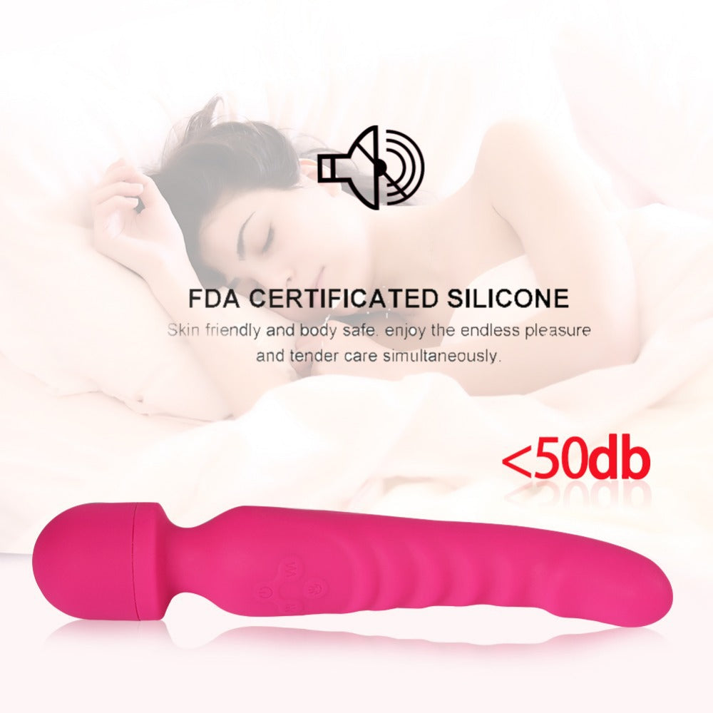 Silicone Body Massager - Ergonomic & Textured Design