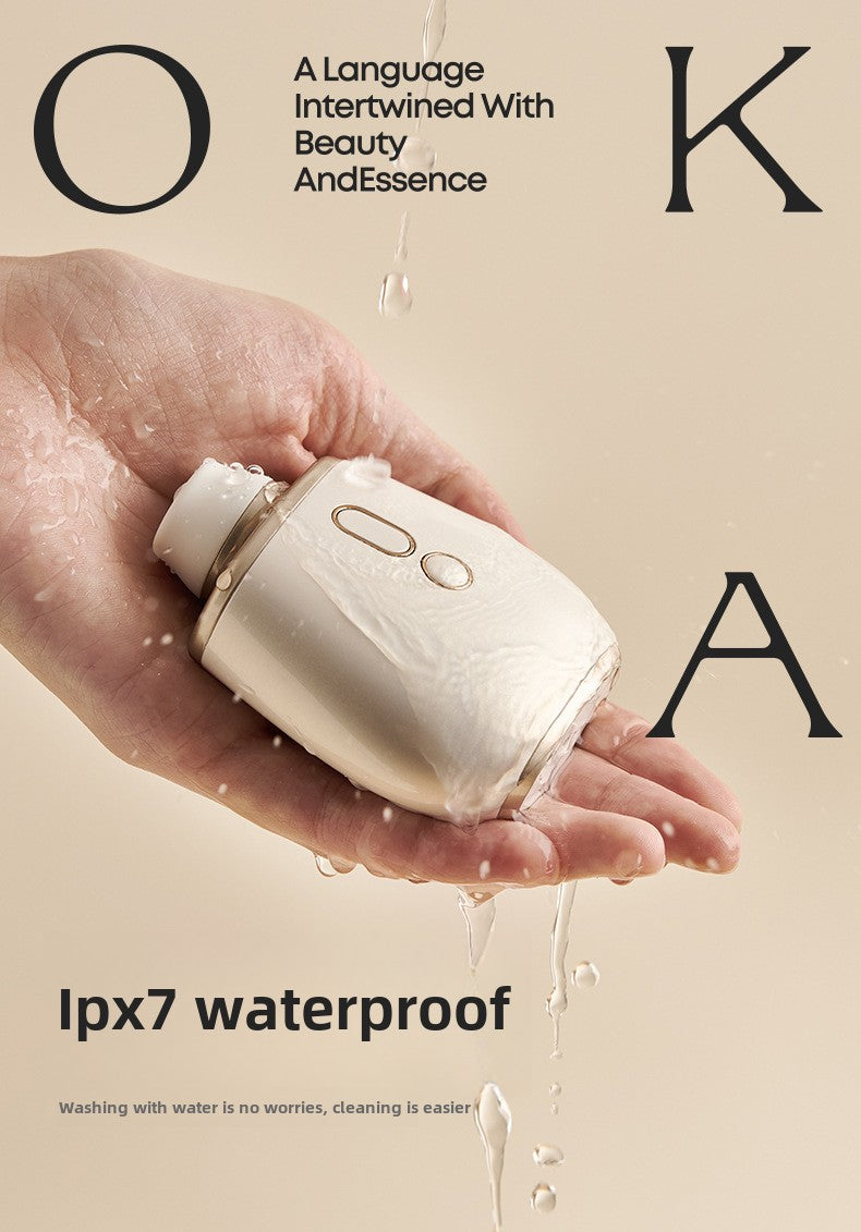 Perfume bottle shape Precision - designed USB Rechargeable Body Massager - Strong Suction Function