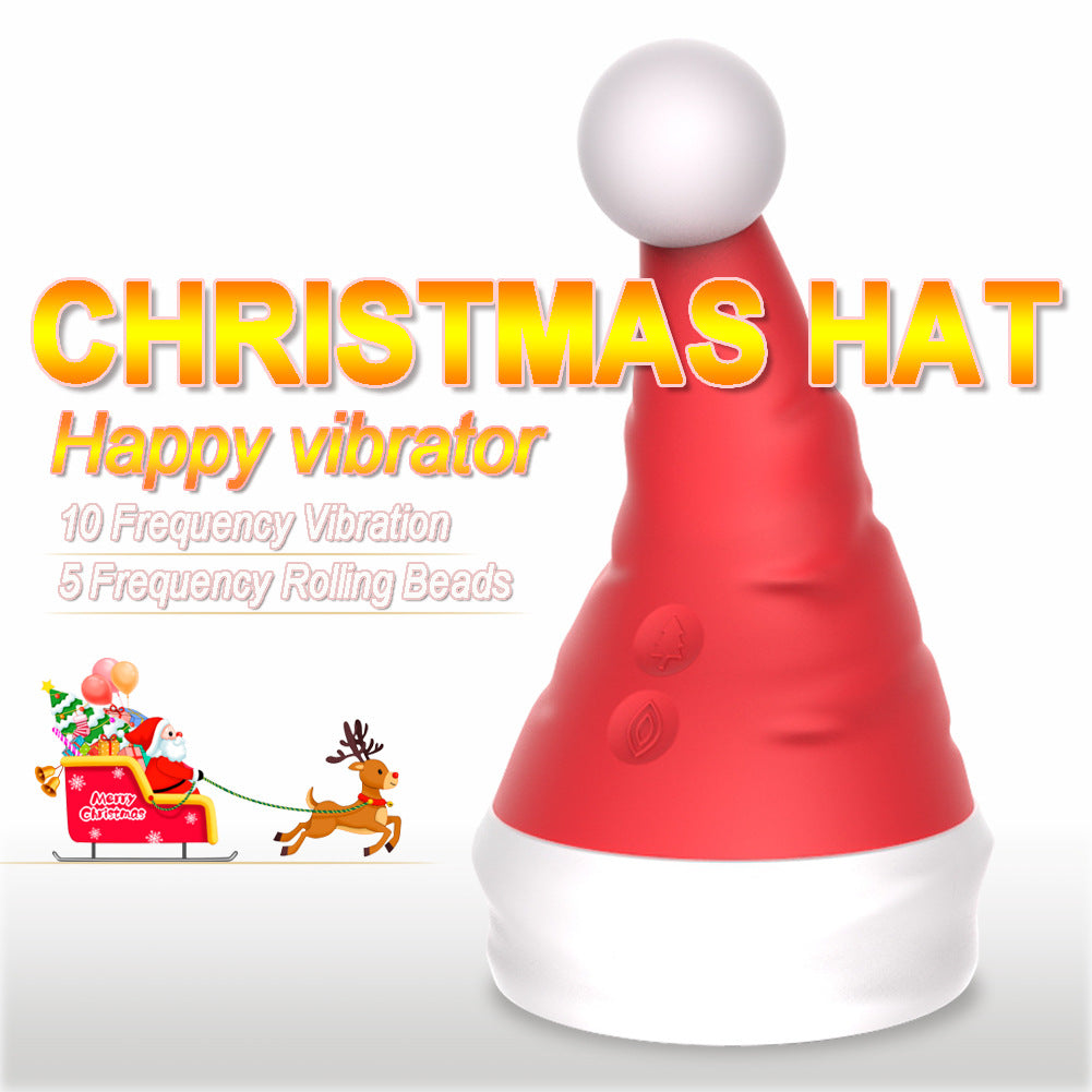 Santa hat Vibrating Massager