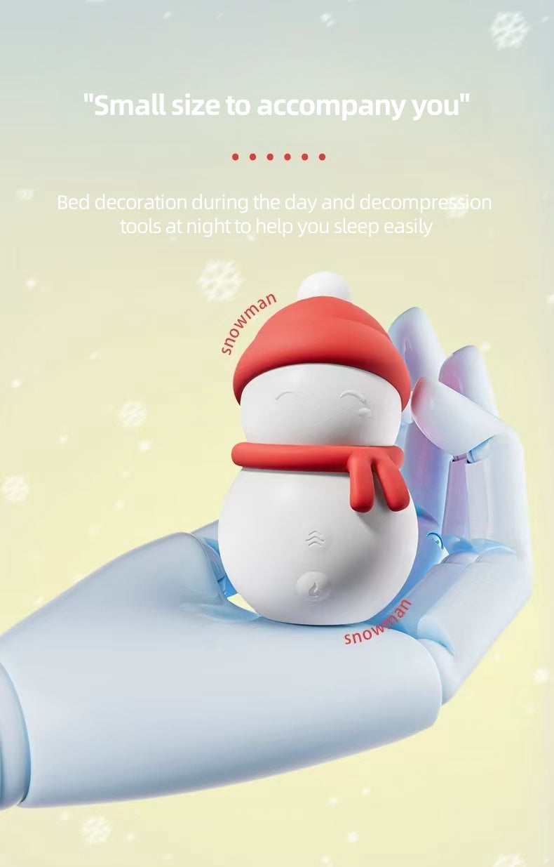 Snowman vibrator massager