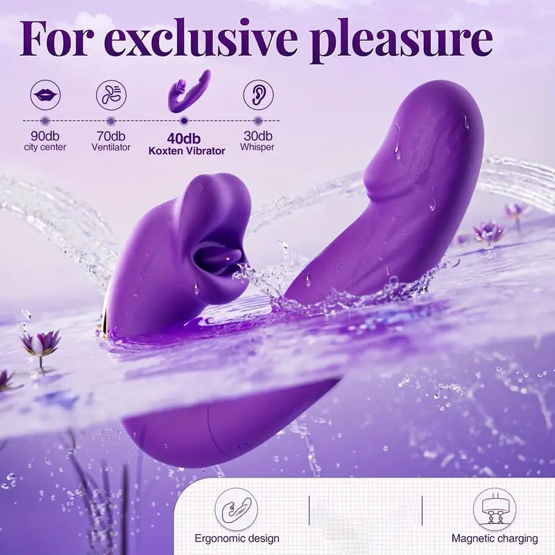 3-in-1 Mouth Slap Tongue Vibrating Massager