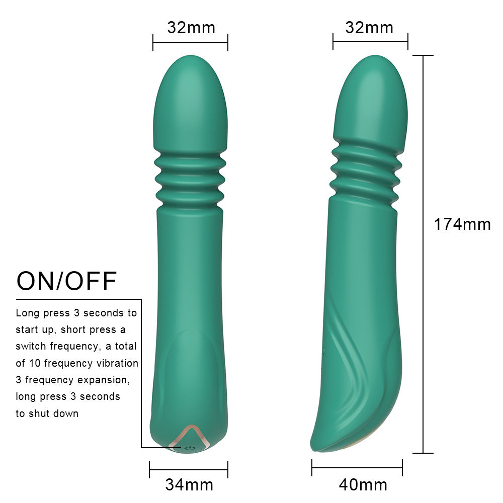 Food - grade Silicone Vibration Massagers - Multiple Colors & Functions