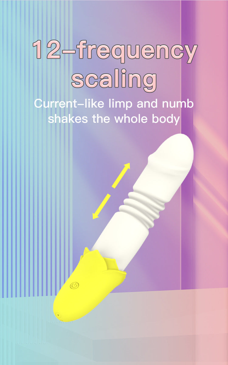 Colorful Silicone Body Massagers - Banana - inspired Design