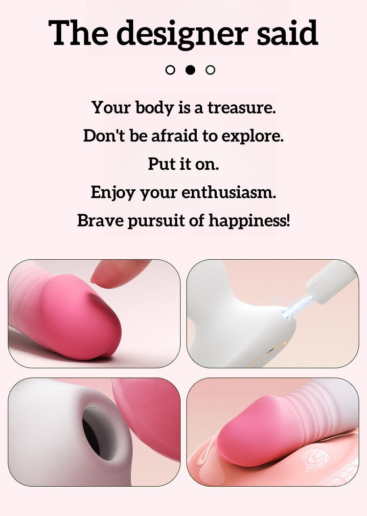 Gradient - Colored Rechargeable Body Massager for Women