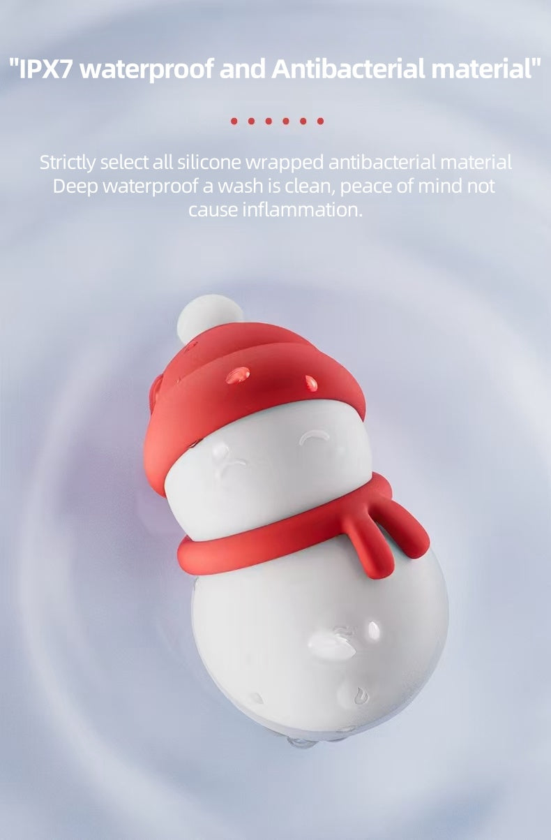 Snowman vibrator massager