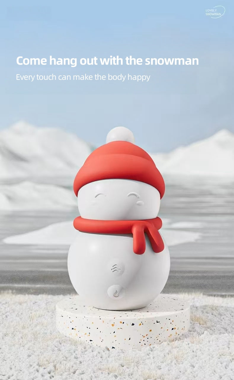 Snowman vibrator massager