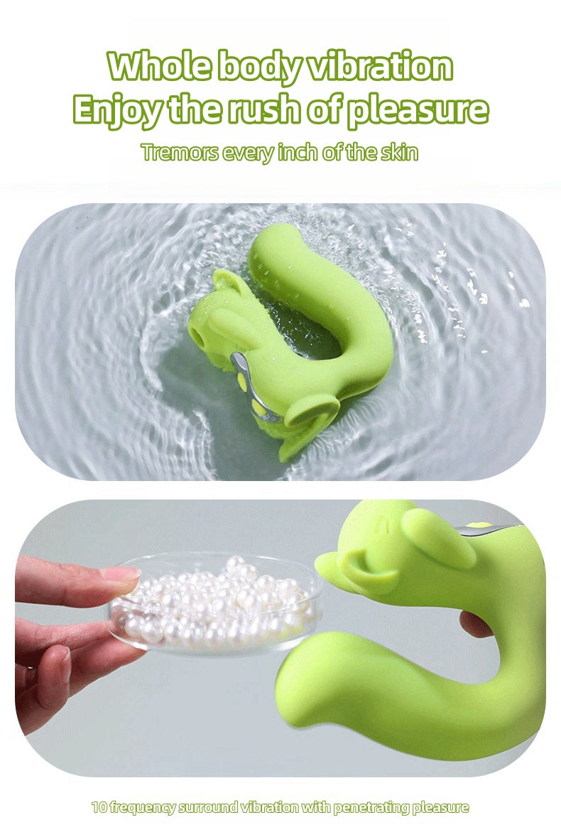 Squirrel vibrator massager