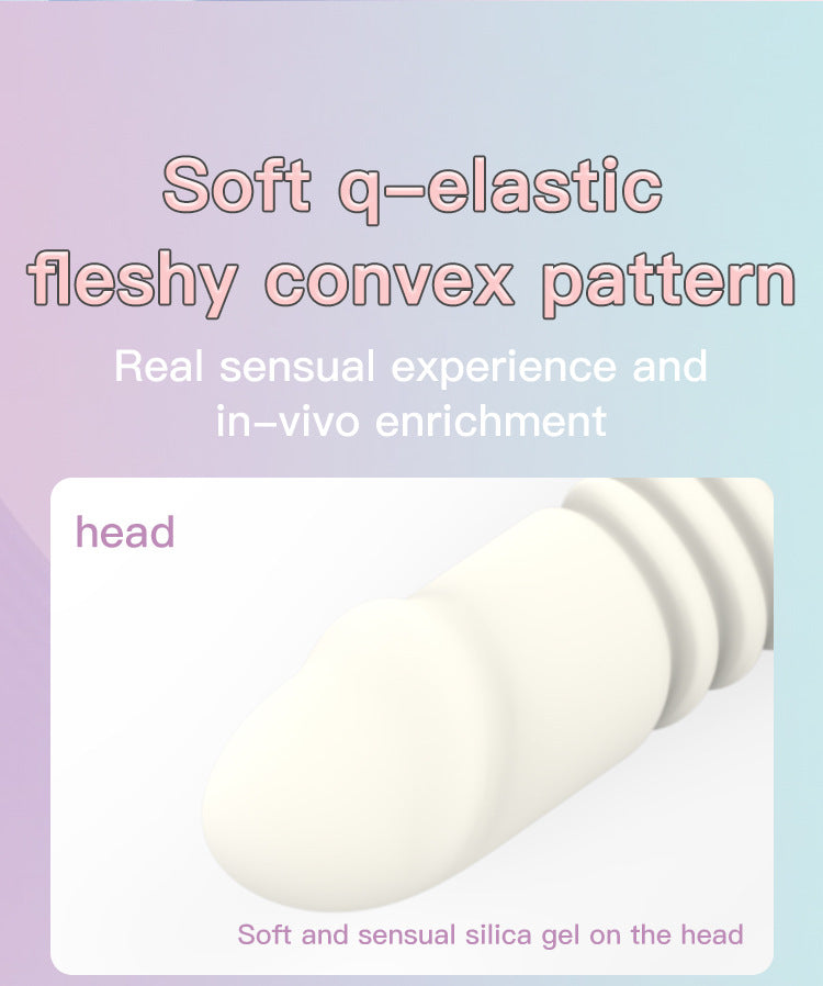 Colorful Silicone Body Massagers - Banana - inspired Design