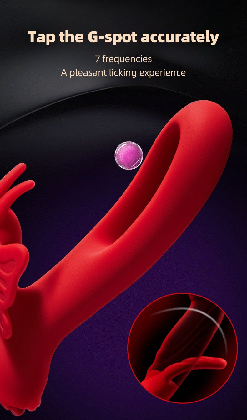 Rose Remote Control Smart App Vibrating Massager