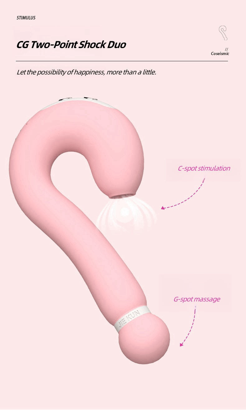 Question mark vibrating massager vibrating toys