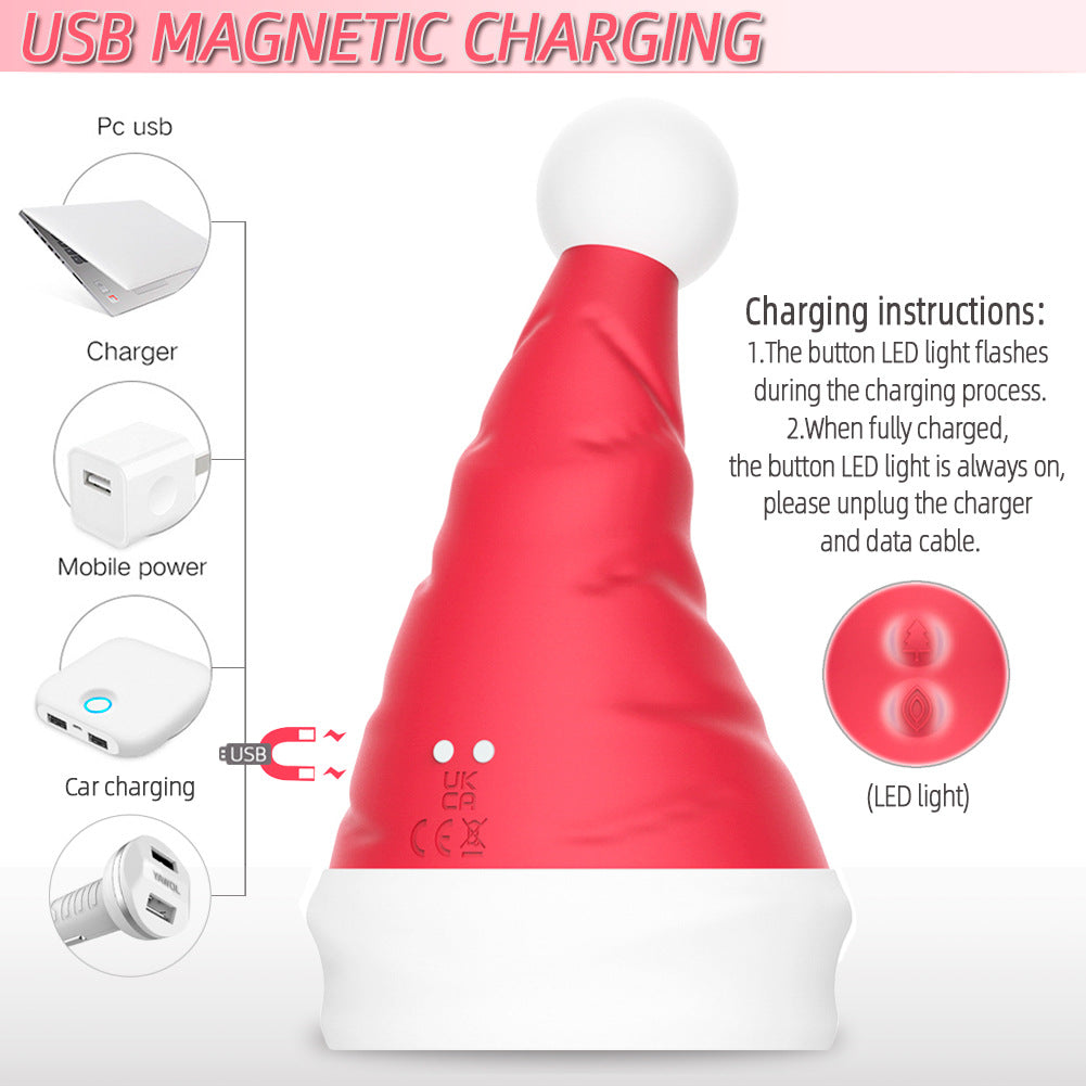 Santa hat Vibrating Massager
