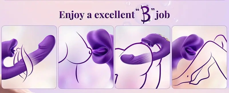 3-in-1 Mouth Slap Tongue Vibrating Massager