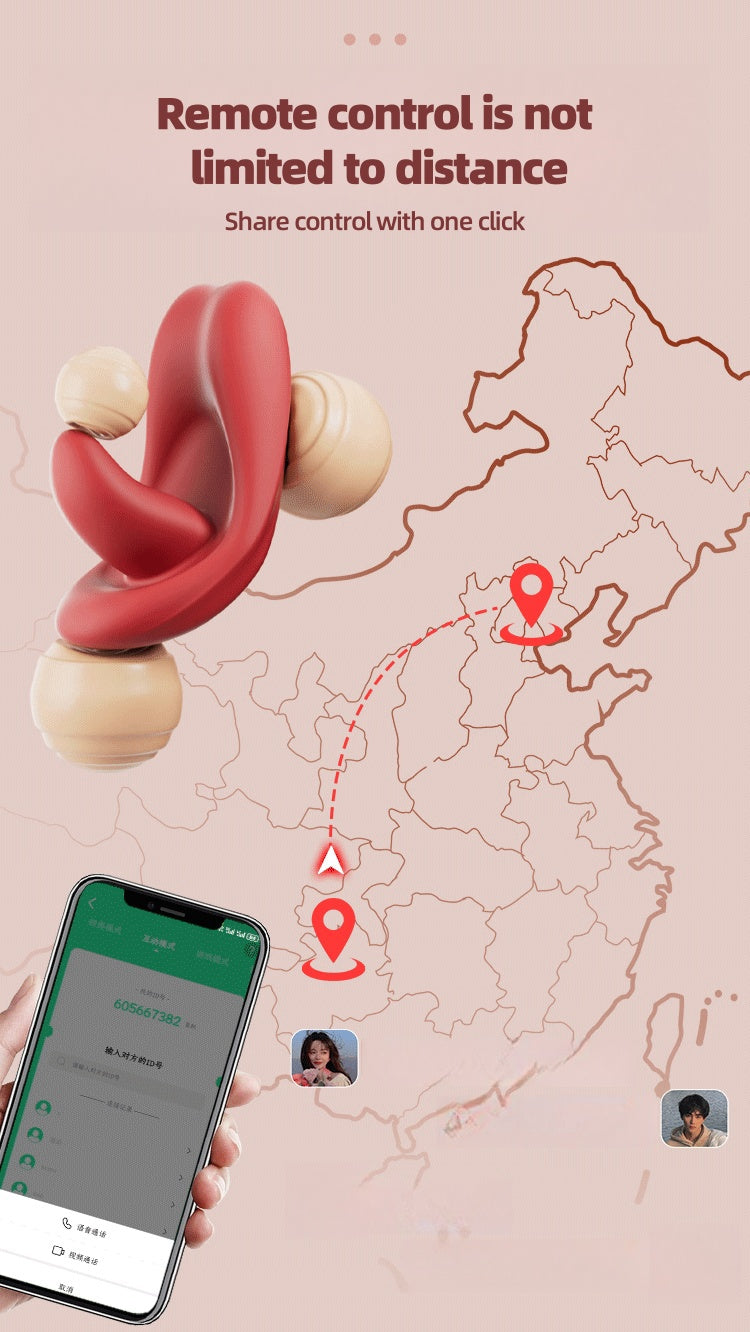 Simulation Tongue Vibrating Massager Powerful Vibrating Massage Toys