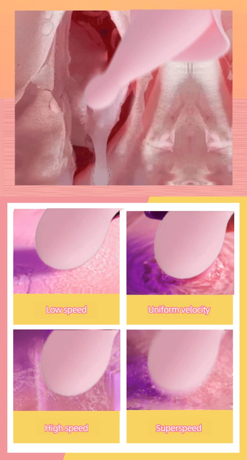 Swan Neck Multi-frequency Dual Motor Vibration Waterproof Vibrating Massager