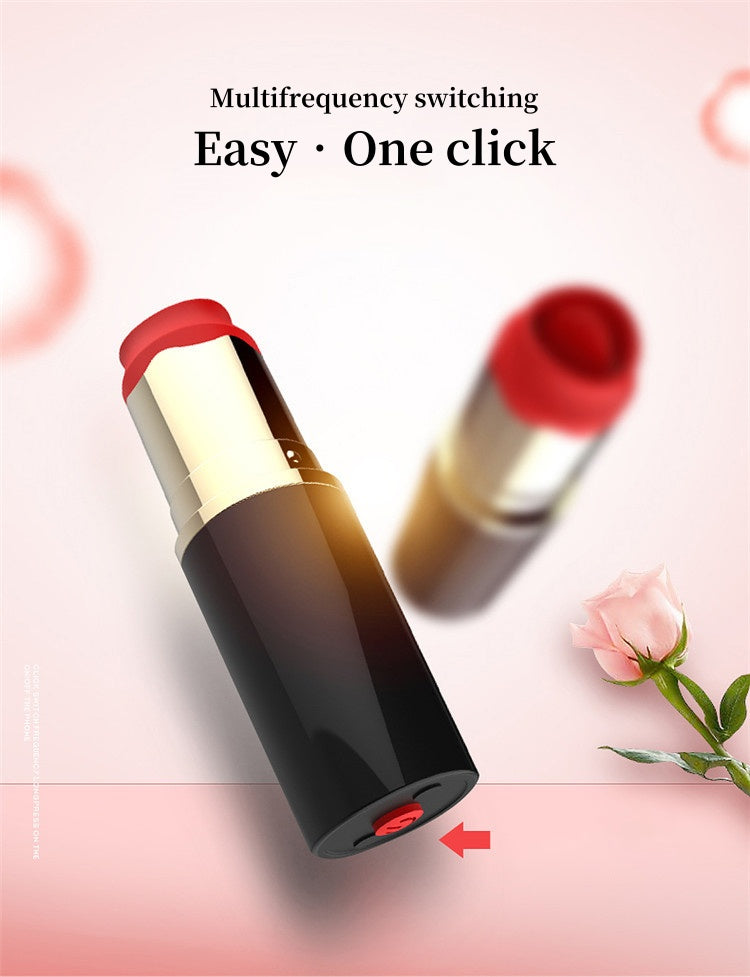 Lipstick vibrator massager