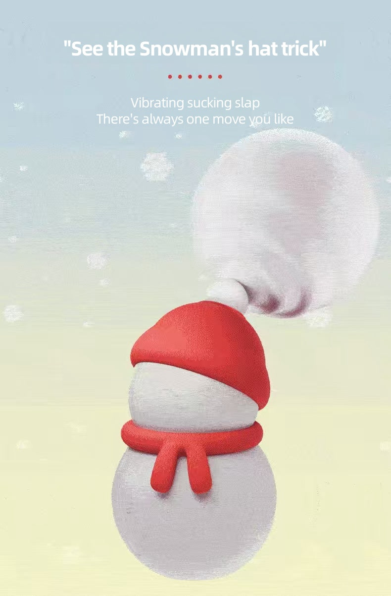 Snowman vibrator massager