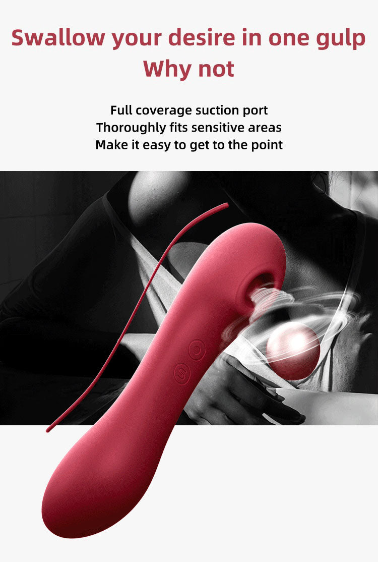 Red High-heeled shoes vibrator massager