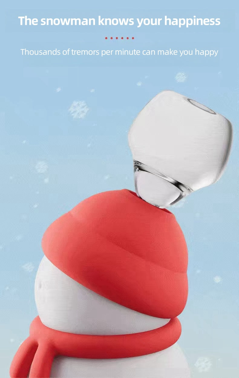Snowman vibrator massager
