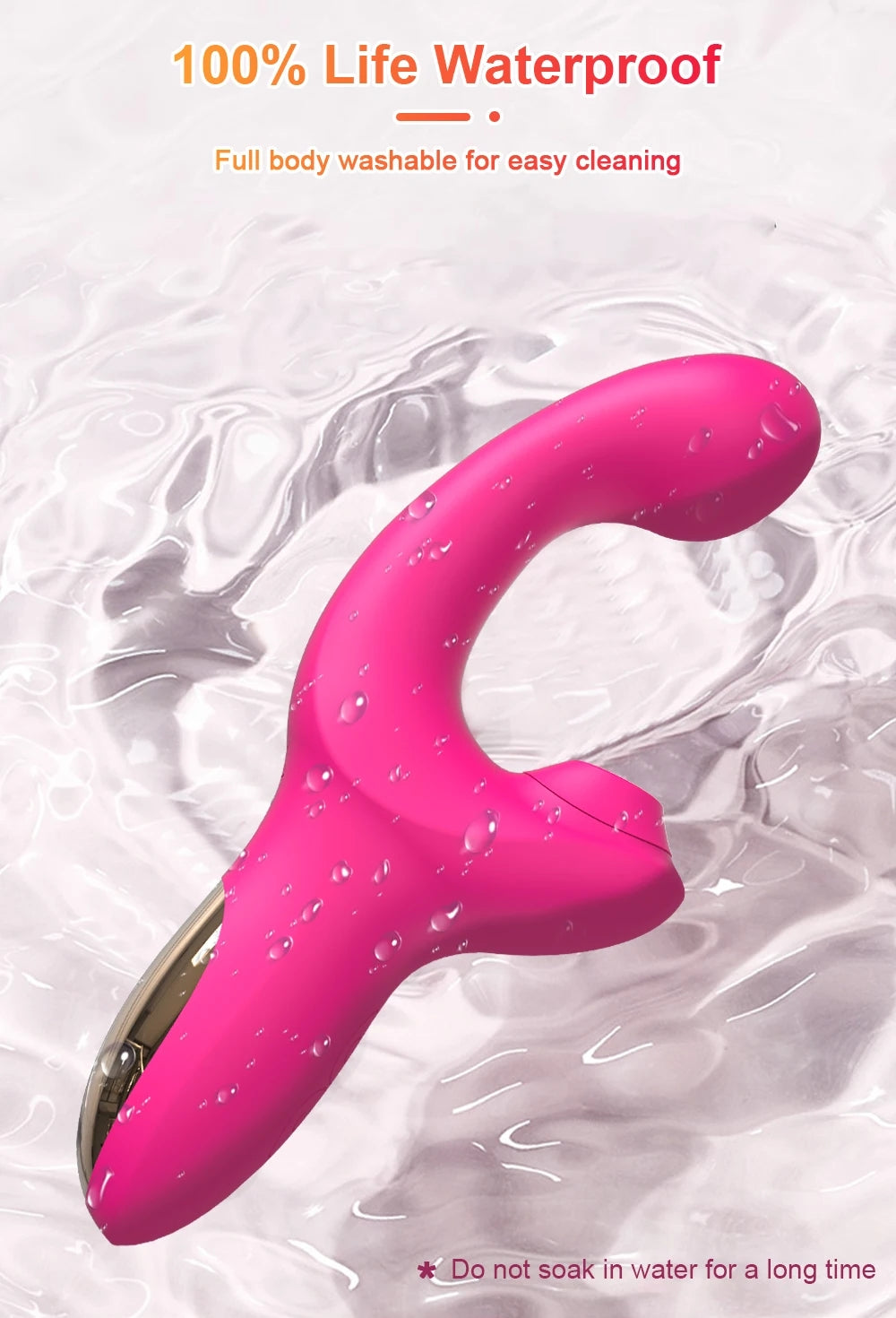 Vibrating Pink Relaxation Massager - Unique Shape for Comfort