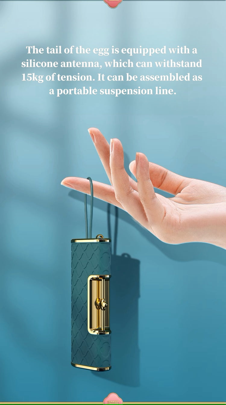 Heart lock lipstick vibrator