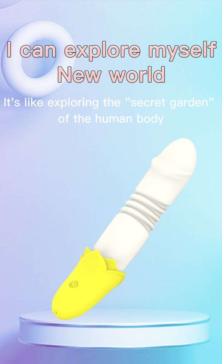 Colorful Silicone Body Massagers - Banana - inspired Design