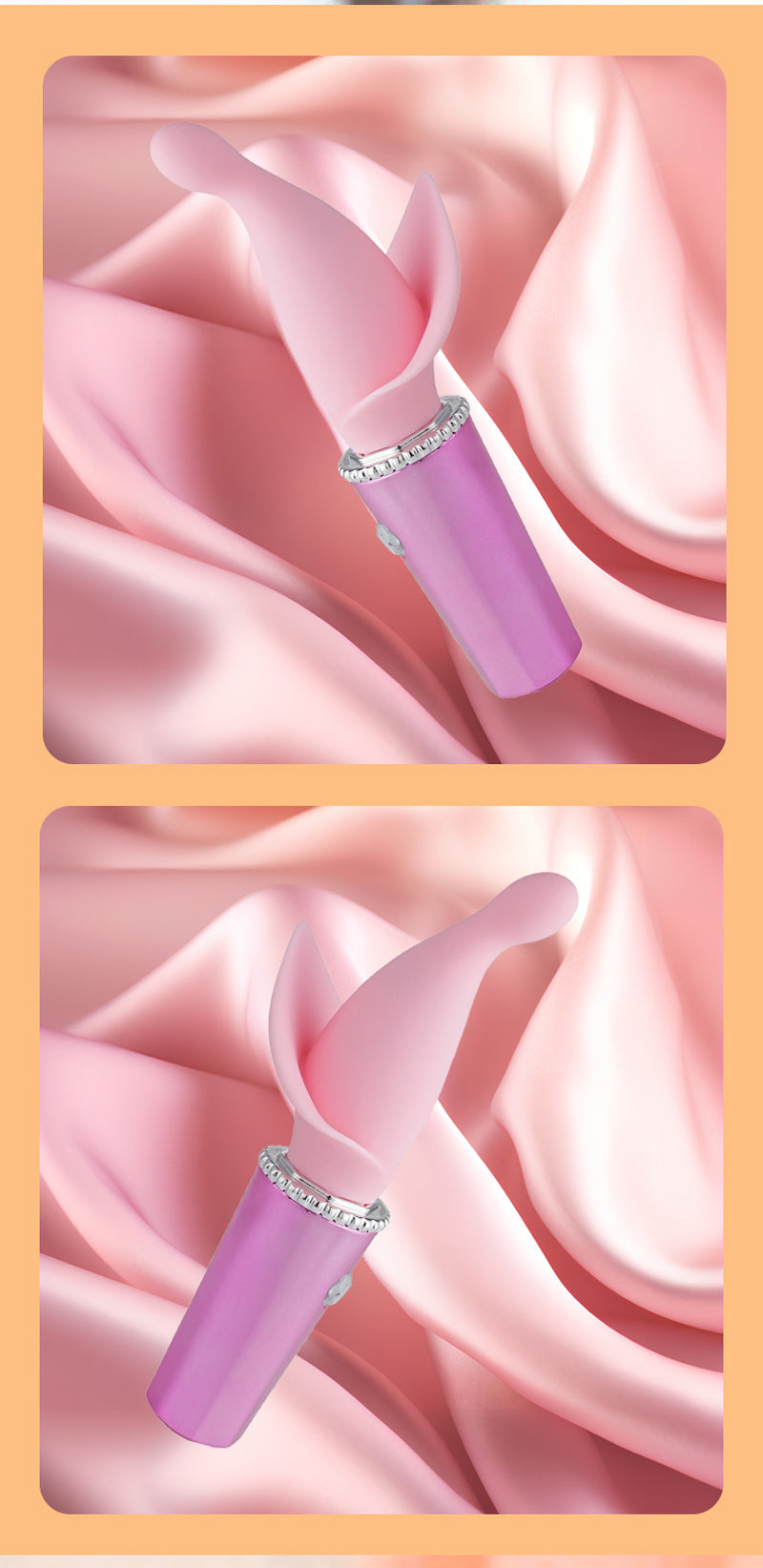 Swan Neck Multi-frequency Dual Motor Vibration Waterproof Vibrating Massager