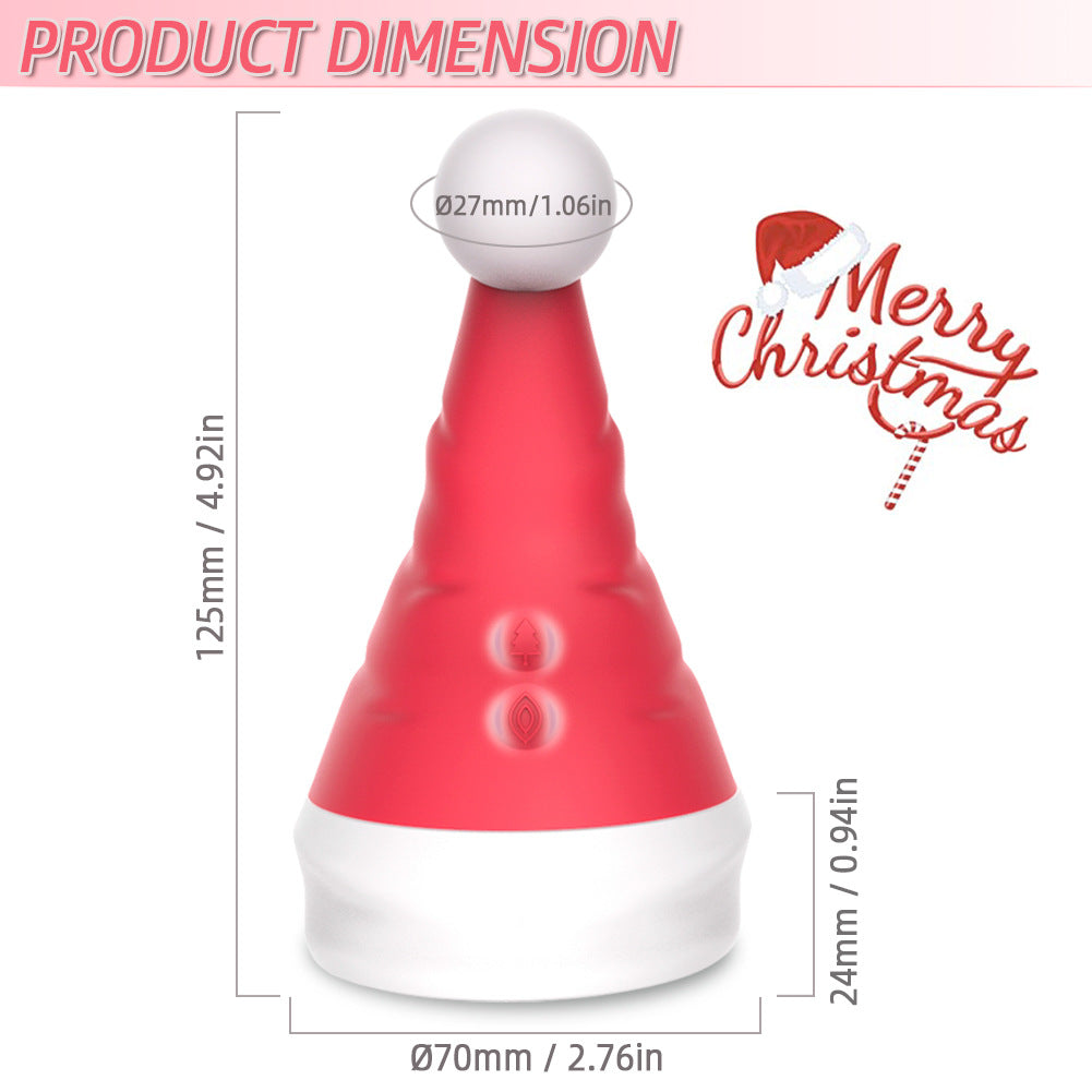 Santa hat Vibrating Massager