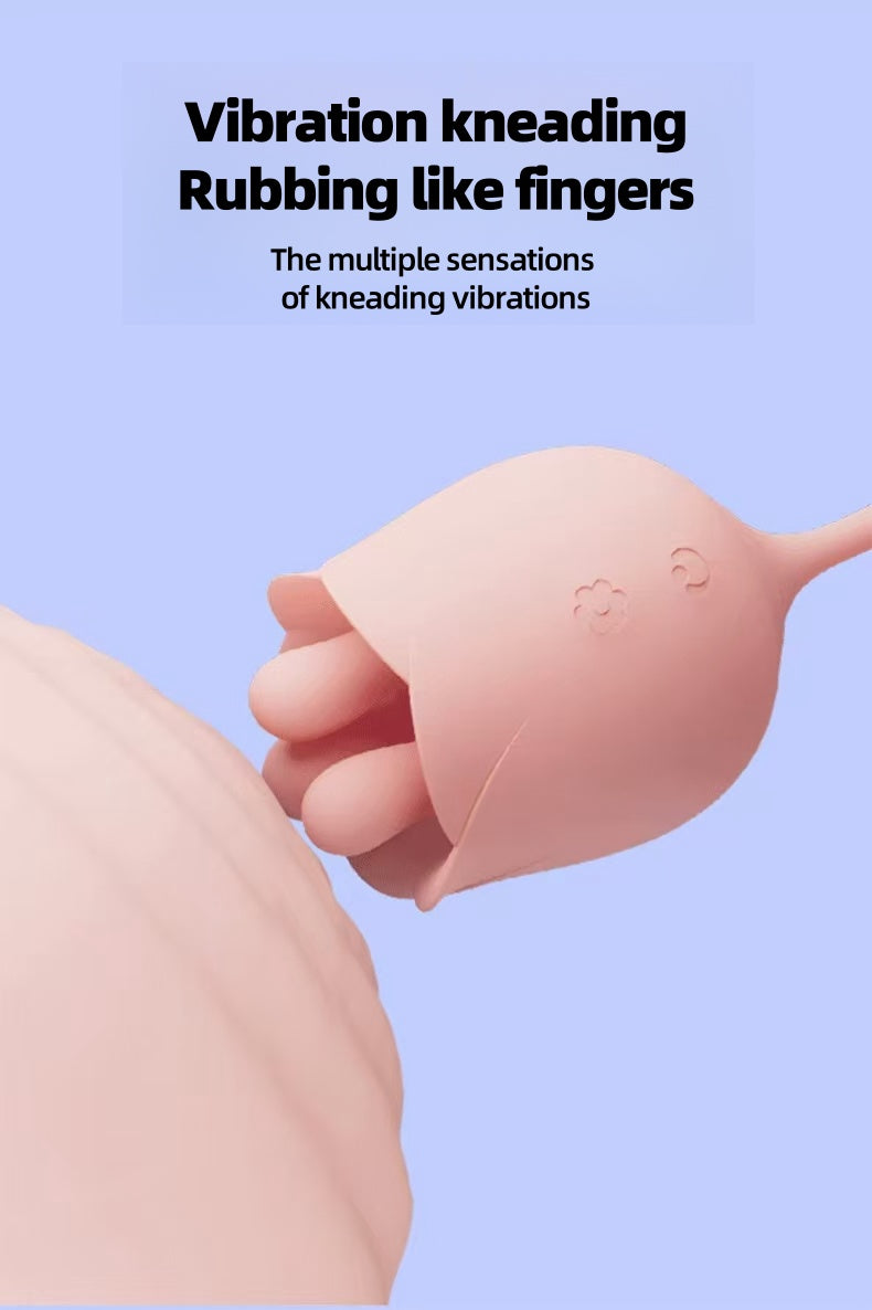 Stamen mini telescopic vibration massager