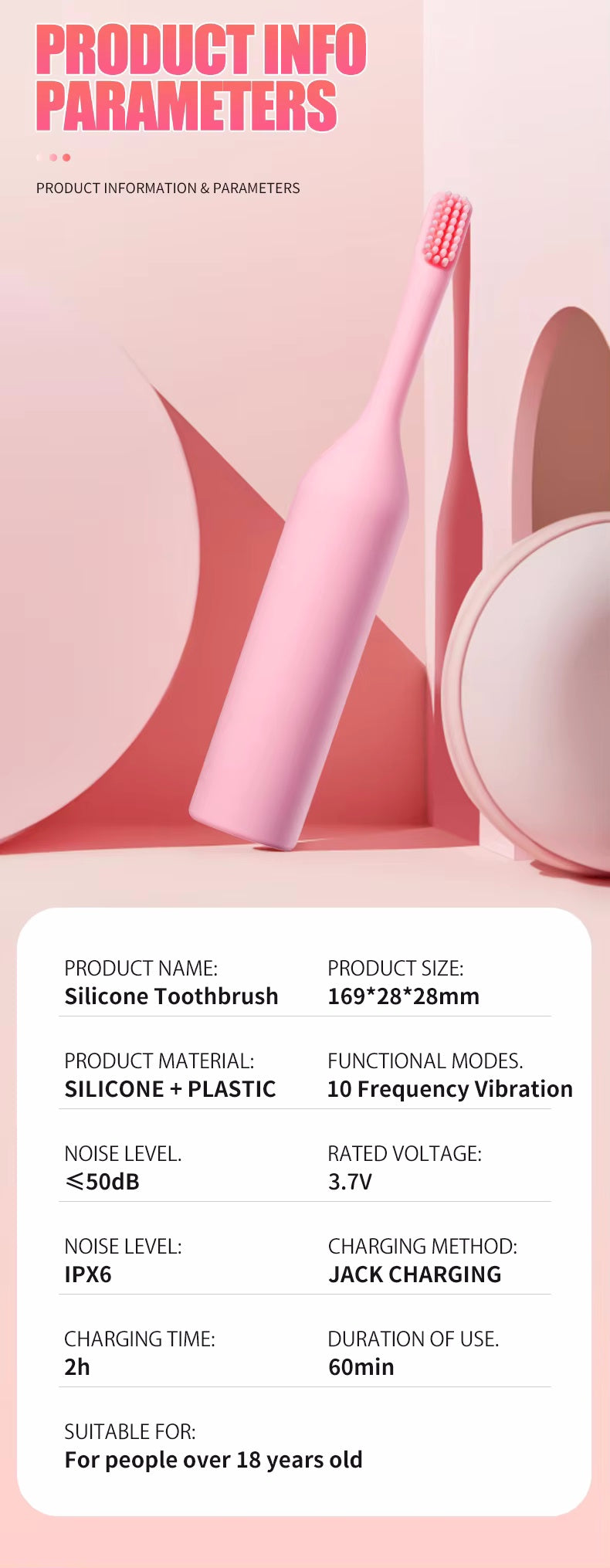 Toothbrush bending vibrator massager