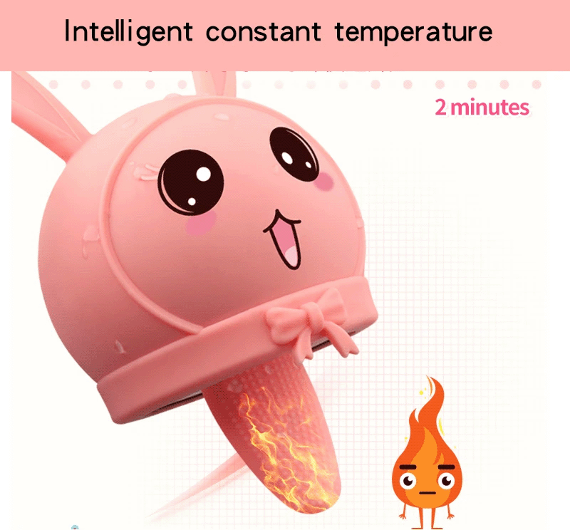 Adorable Bunny - shaped Silicone Body Massager