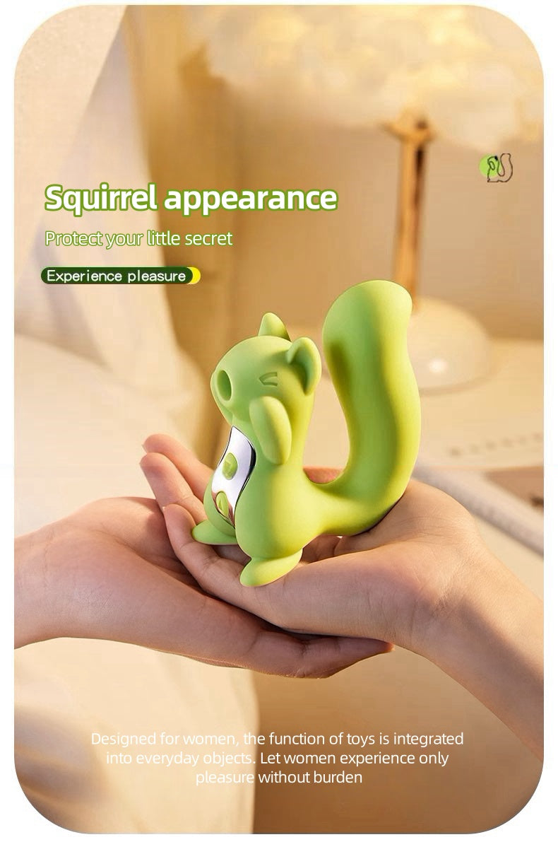 Squirrel vibrator massager