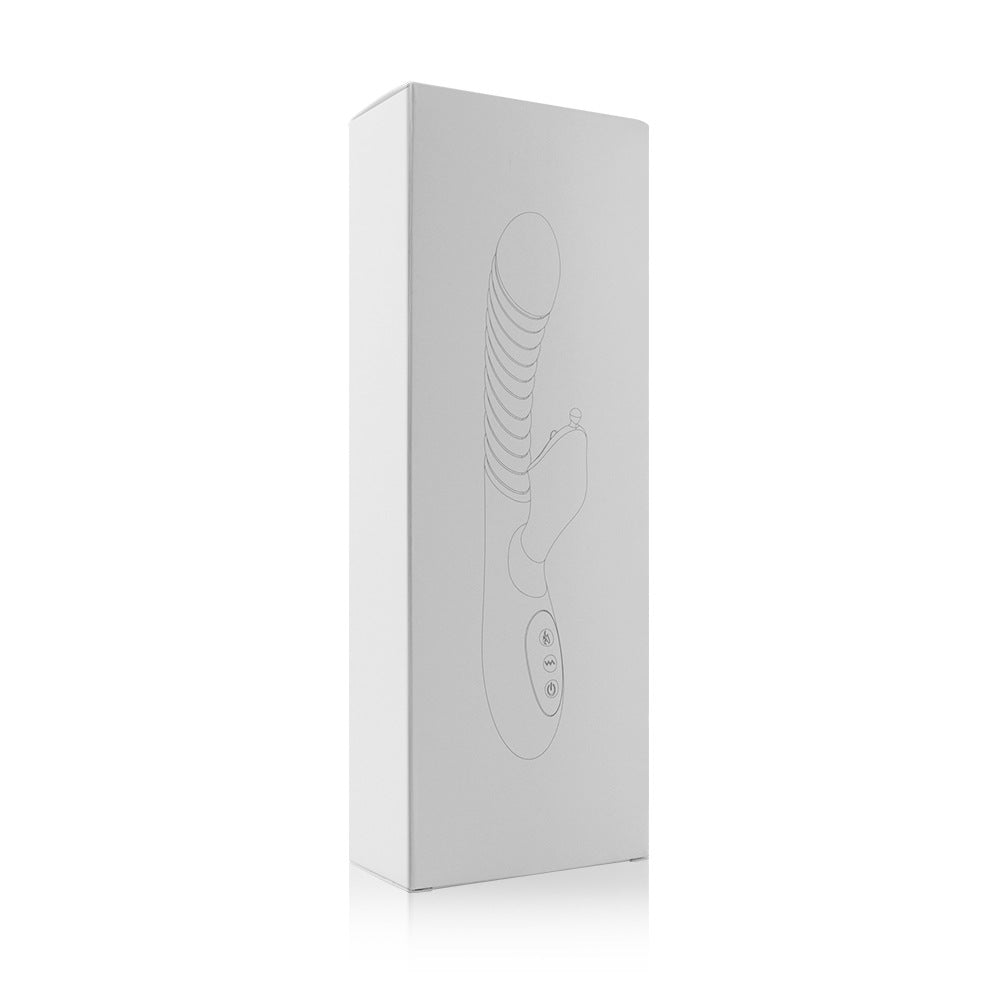 Vibrating Red Relaxation Massager - Unique Contoured Shape
