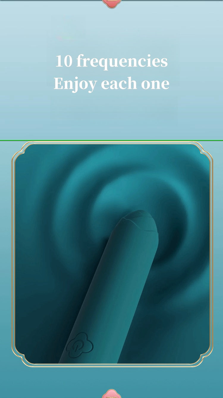 Heart lock lipstick vibrator