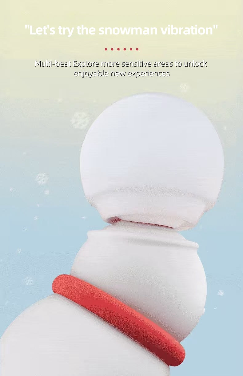 Snowman vibrator massager