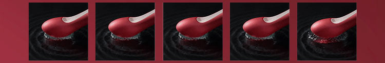 Red High-heeled shoes vibrator massager