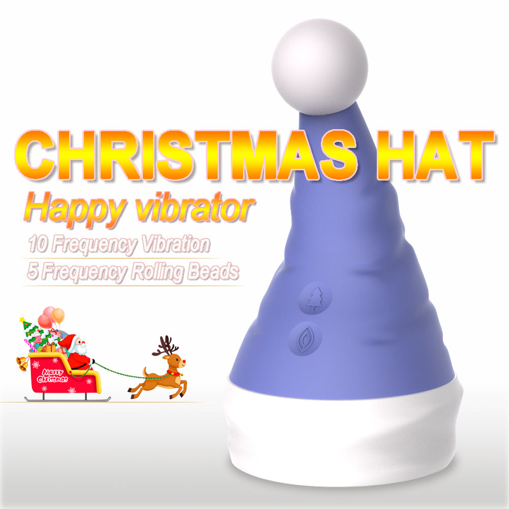 Santa hat Vibrating Massager
