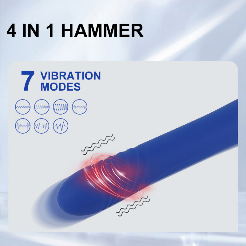 Hammer vibratory massager Heating multi-beat massager