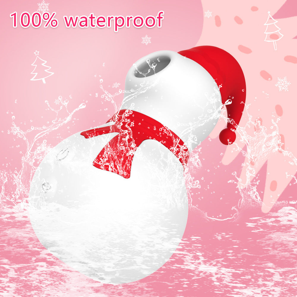 Snowman vibrator massager