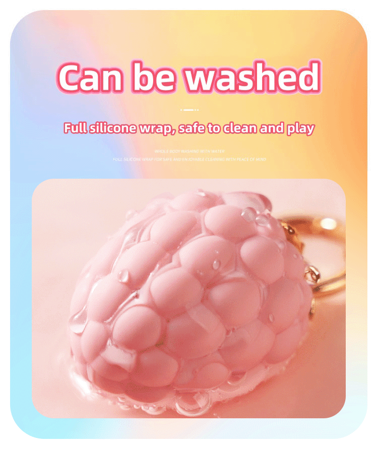 Strawberry vibrator strong vibration massager