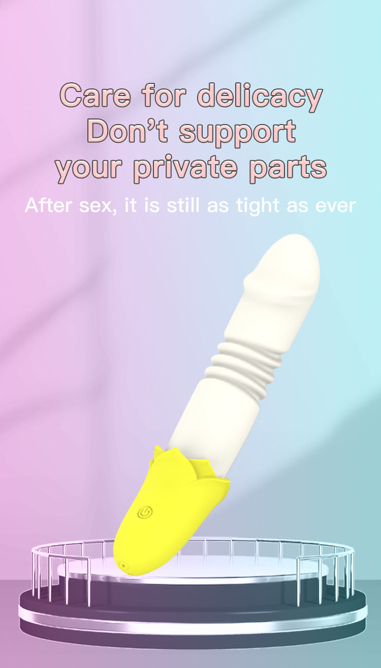 Colorful Silicone Body Massagers - Banana - inspired Design