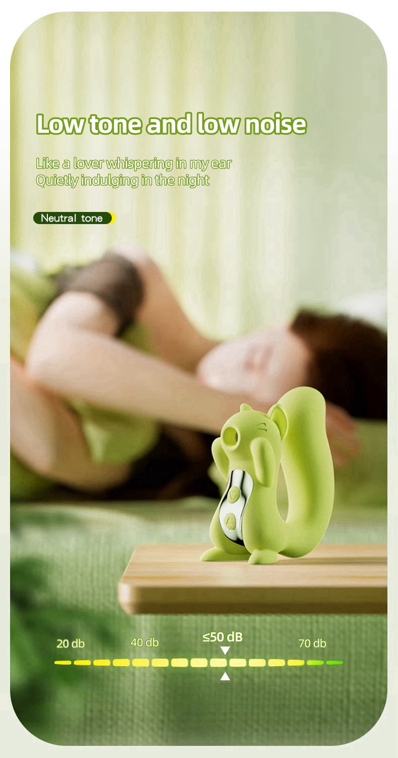 Squirrel vibrator massager