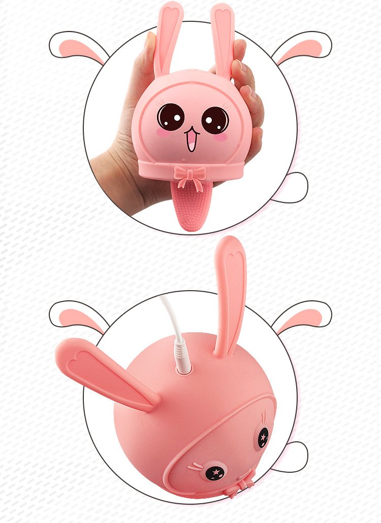 Adorable Bunny - shaped Silicone Body Massager