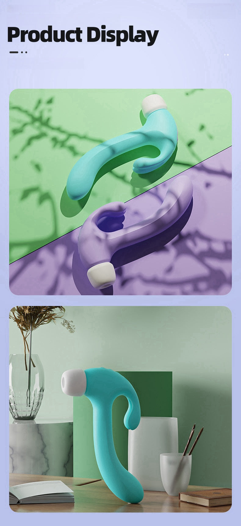 Hammer vibratory massager Heating multi-beat massager