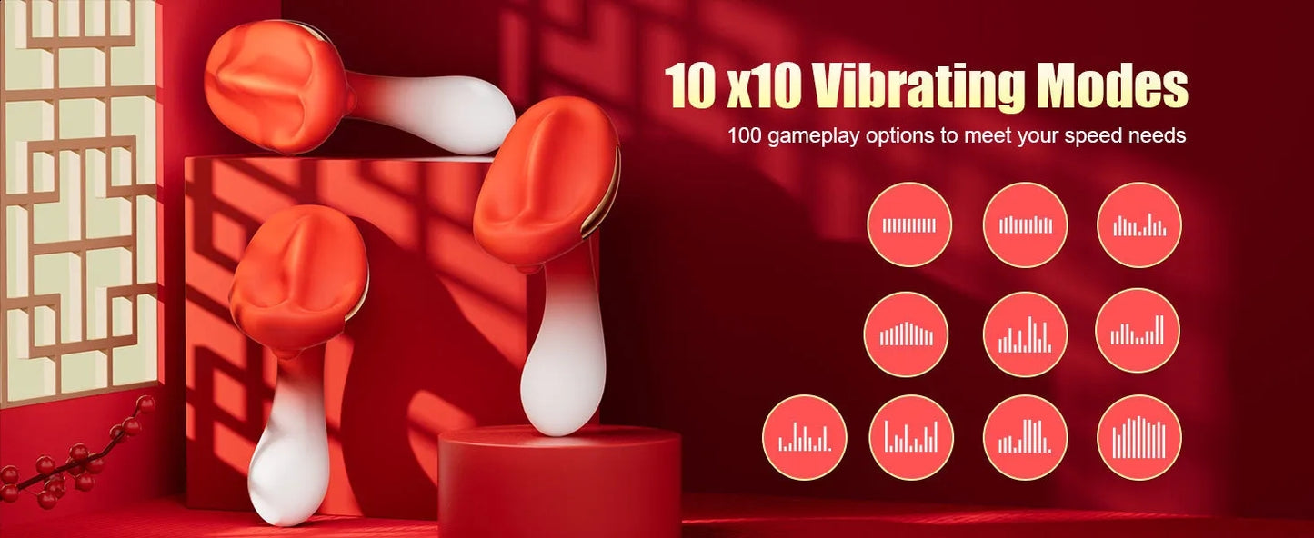 Color - Varied Silicone Body Massagers - Ergonomic & Button - controlled