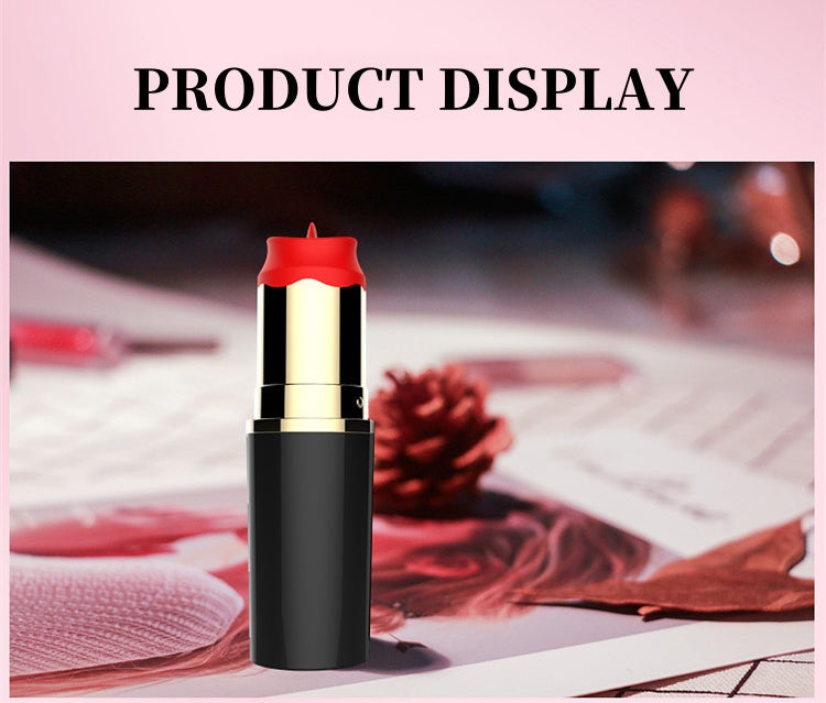 Lipstick vibrator massager
